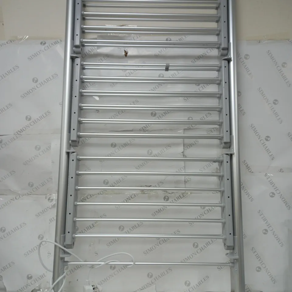 ORGANISED OPTIONS 3 TIER HEATED AIRER WITH 21M DRYING SPACE & COVER - COLLECTION ONLY