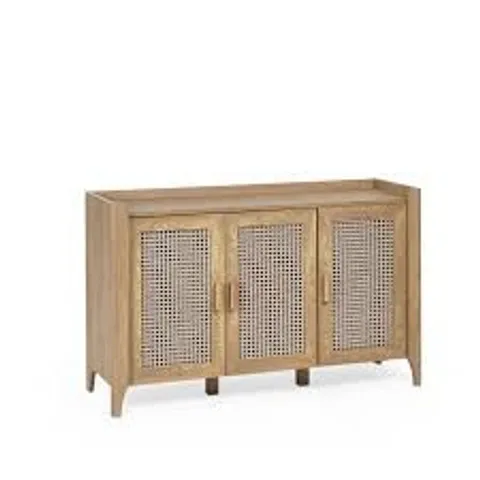 BOXED JULIAN BOWEN SYDNEY 3 DOOR SIDEBOARD - OAK (1 BOX)