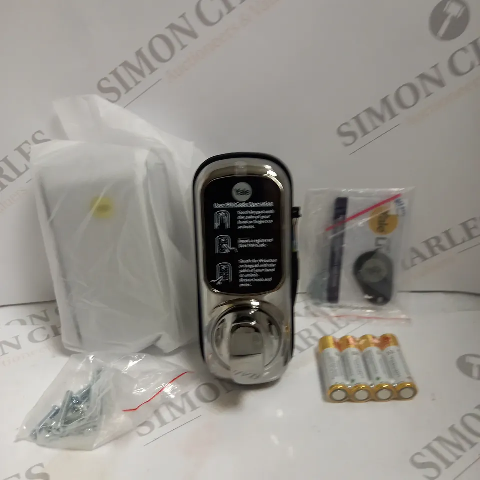 BOXED YALE KEYLESS LOCK YD-O1-CON-NOMOD-CH