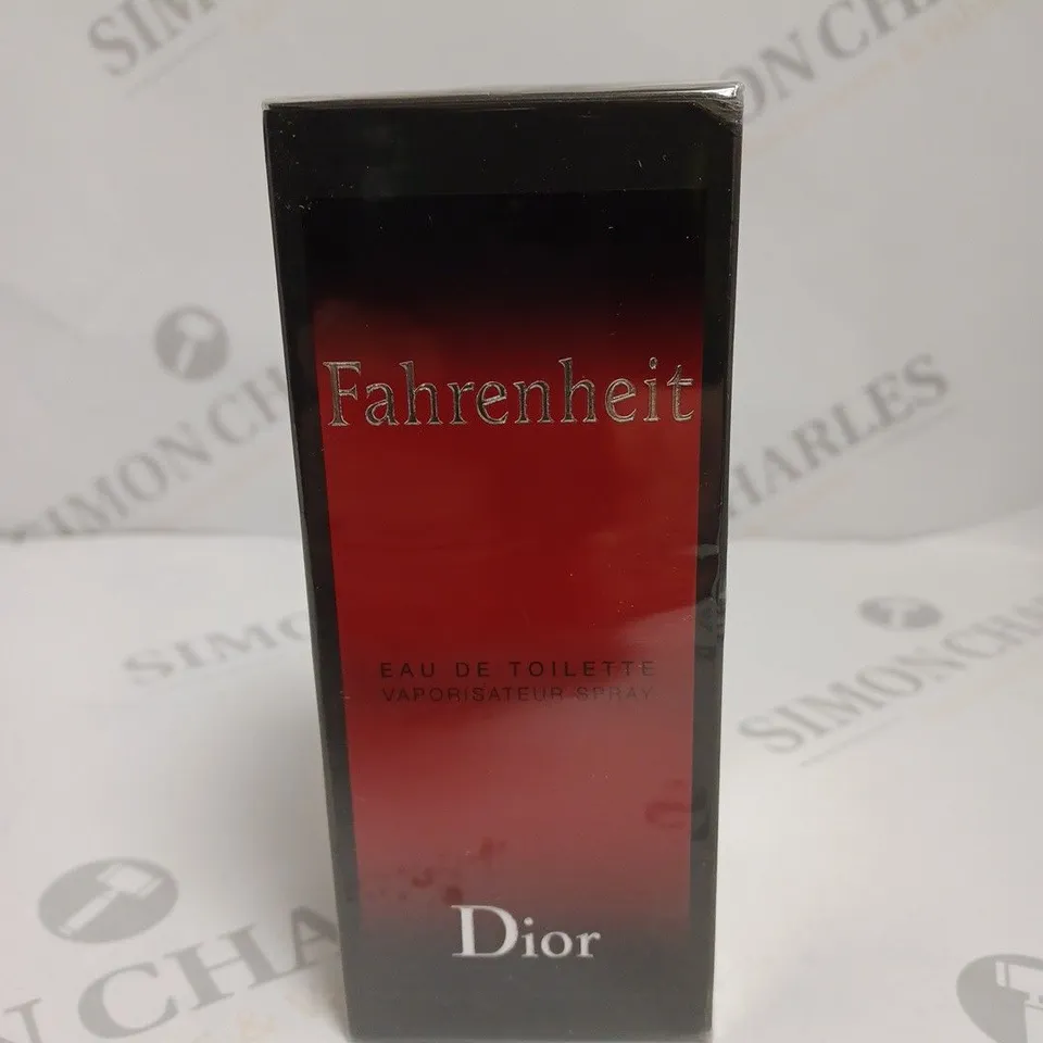 BOXED AND SEALED DIOR FAHRENHEIT EAU DE TOILETTE 100ML 