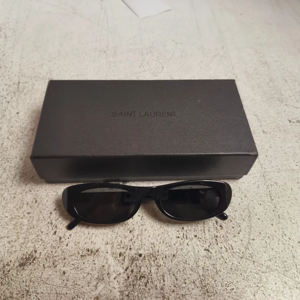 SAINT LAURENT SUNGLASSES - BLACK FRAME (BOXED)