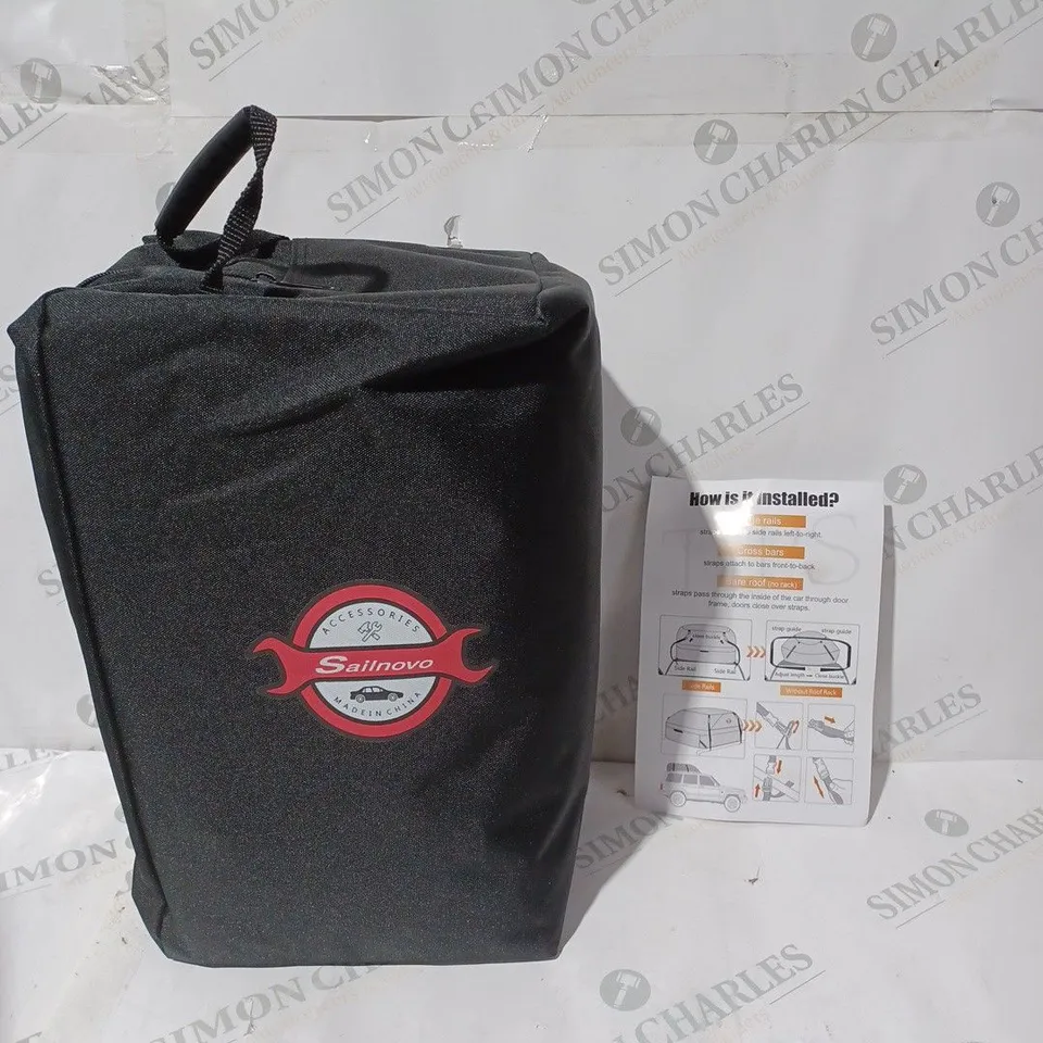 BOXED SAILNOVO CAR ROOF BAG 430L