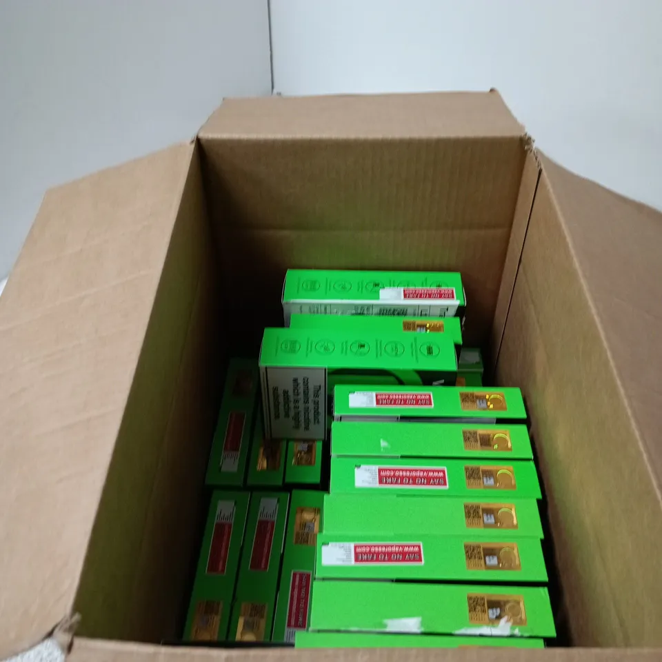 BOX OF APPROXIMATELY 30 VAPORESSO ECIGS