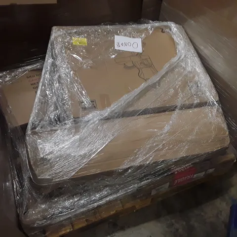 PALLET CONTAINING ASSORTED HOUSEHOLD PRODUCTS INCLUDING GAMING CHAIR & METAL BED FRAME