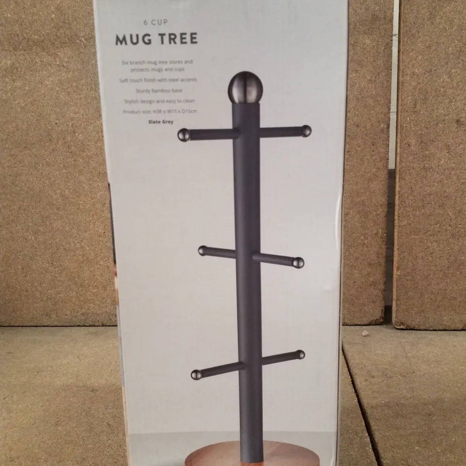 BOXED STEEL MUG TREE