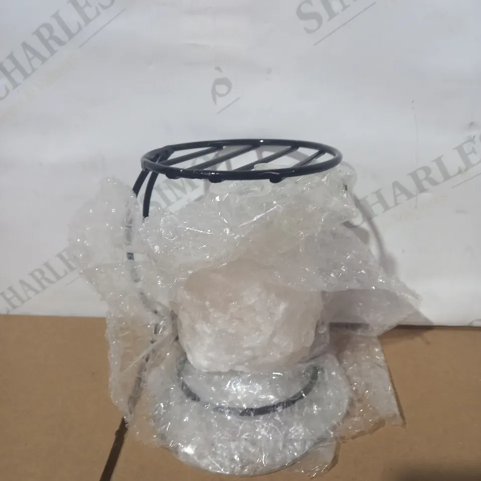 GLOBAL ARTISAN ROCK SALT OIL BURNER  RRP £13