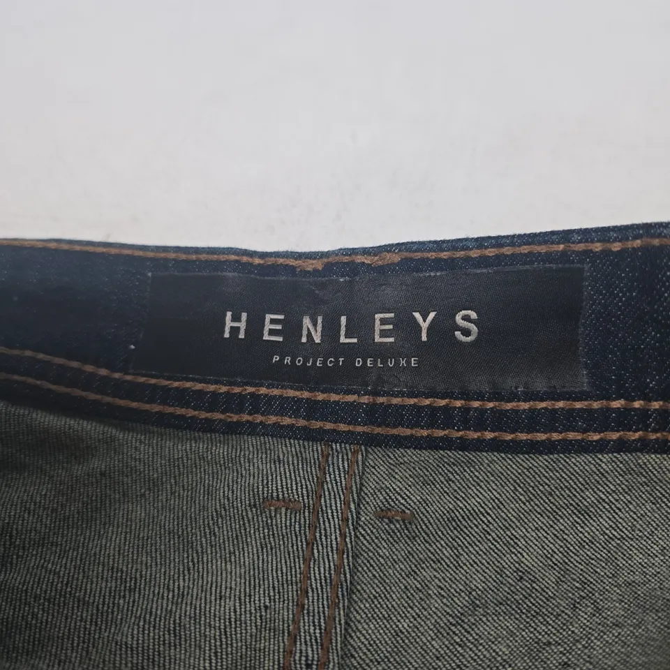 HENLEYS PROJECT DELUXE JEANS – BREEZE, 34R, DENIM (MEN'S)