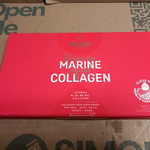 KOLLO HEALTH PREMIUM MARINE COLLAGEN – COLLAGEN SUPPLEMENT, 14 SACHETS - TROPICAL 