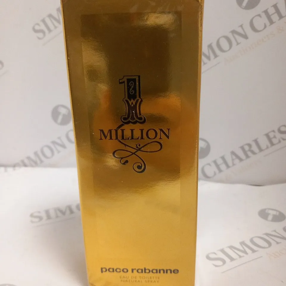 BOXED AND SEALED PACO RABANNE 1 MILLION EAU DE TOILETTE 200ML