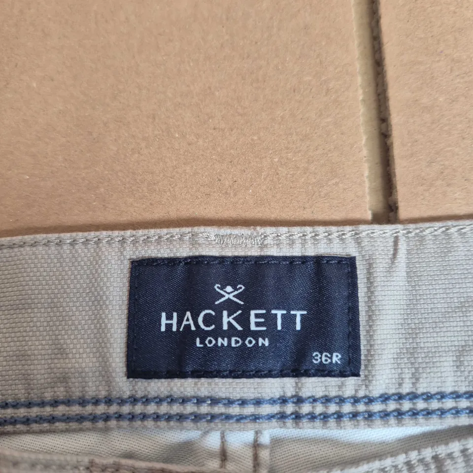 HACKETT LONDON TROUSERS – BEIGE/STONE, UK 36R