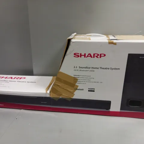 BOXED SHARP 2.1 SOUNDBAR HOME THEATRE SYSTEM