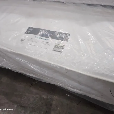 QUALITY BAGGED SILENTNIGHT 5' KINGSIZE 1000 POCKET MATTRESS