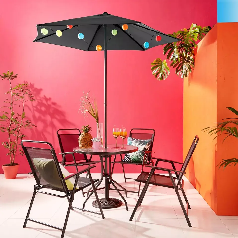 BOXED SANTA ROSA 6 PIECE DINING SET - 1OF1 RRP £112.99