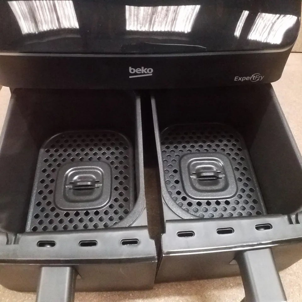 BOXED BEKO FRL5387B EXPERTFRY DUAL ZONE 8.5L HOT AIR FRYER