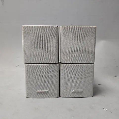 BOSE WHITE 2 LAYER SPEAKERS - MODEL UNSPECIFIED