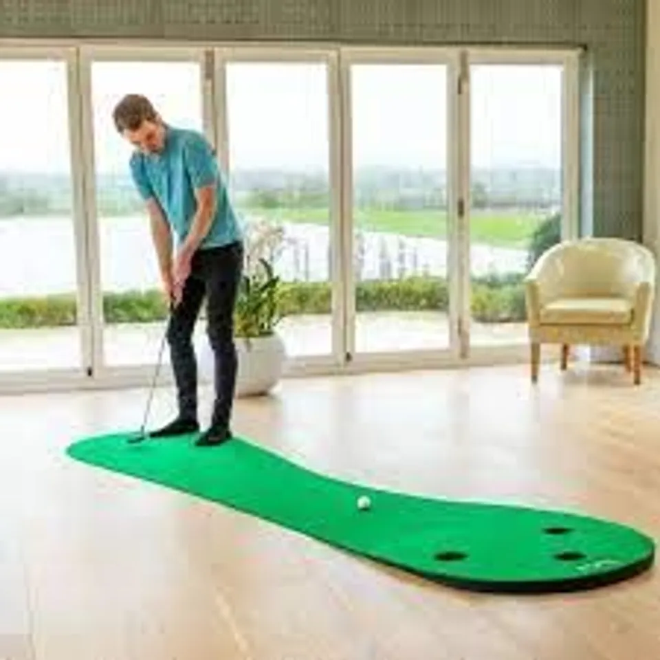 BOXED FORB GOLF 18FT HOME PUTTING MAT