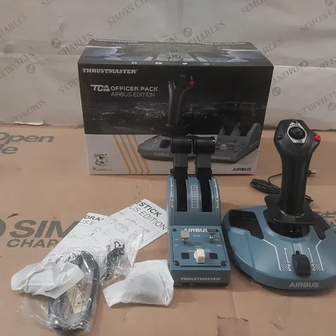 BOXED THRUSTMASTER TCA OFFICER PACK AIRBUS EDITION