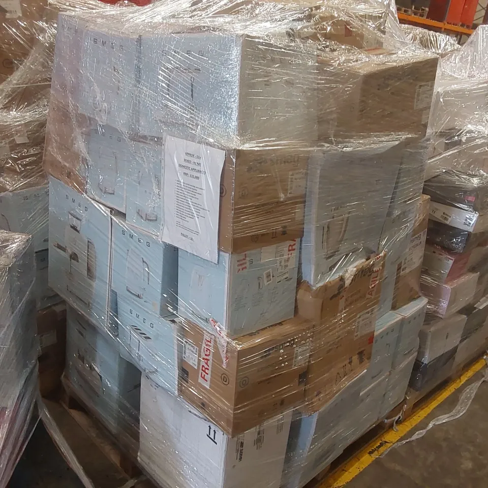PALLET CONTAINING APPROXIMATELY 51x MIXED HOME DOMESTIC APPLIANCES