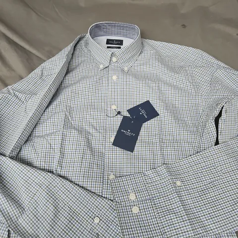 HACKETT LONDON MEN'S SHIRT – TAILORED FIT, SIZE L