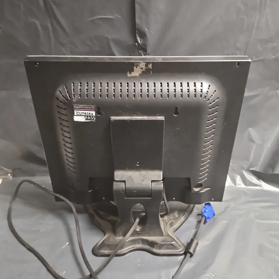 HAWKESWORTH COMPUTER MONITOR – VGA IN, WITH STAND