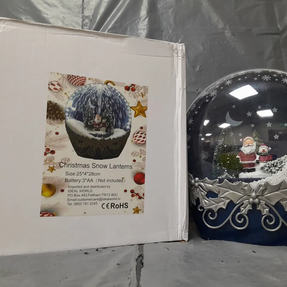 BOXED CHRISTMAS SNOW LANTERNS