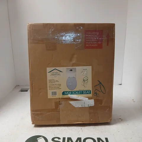 OPTIMAL PRODUCTS MDF TOILET SEAT