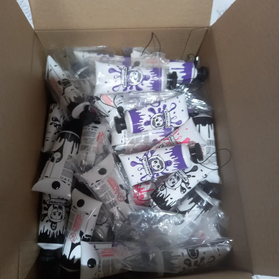 BOX OF APPROXIMATELY 100 PANDA EARPHONE MIXED