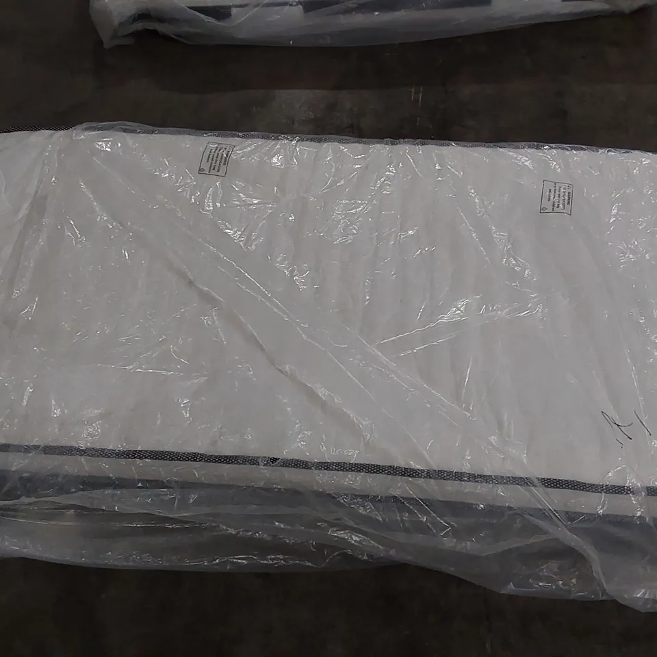 QUALITY BAGGED 3' SINGLE CALTHORPE PILLOWTOP POCKET SPRUNG MATTRESS