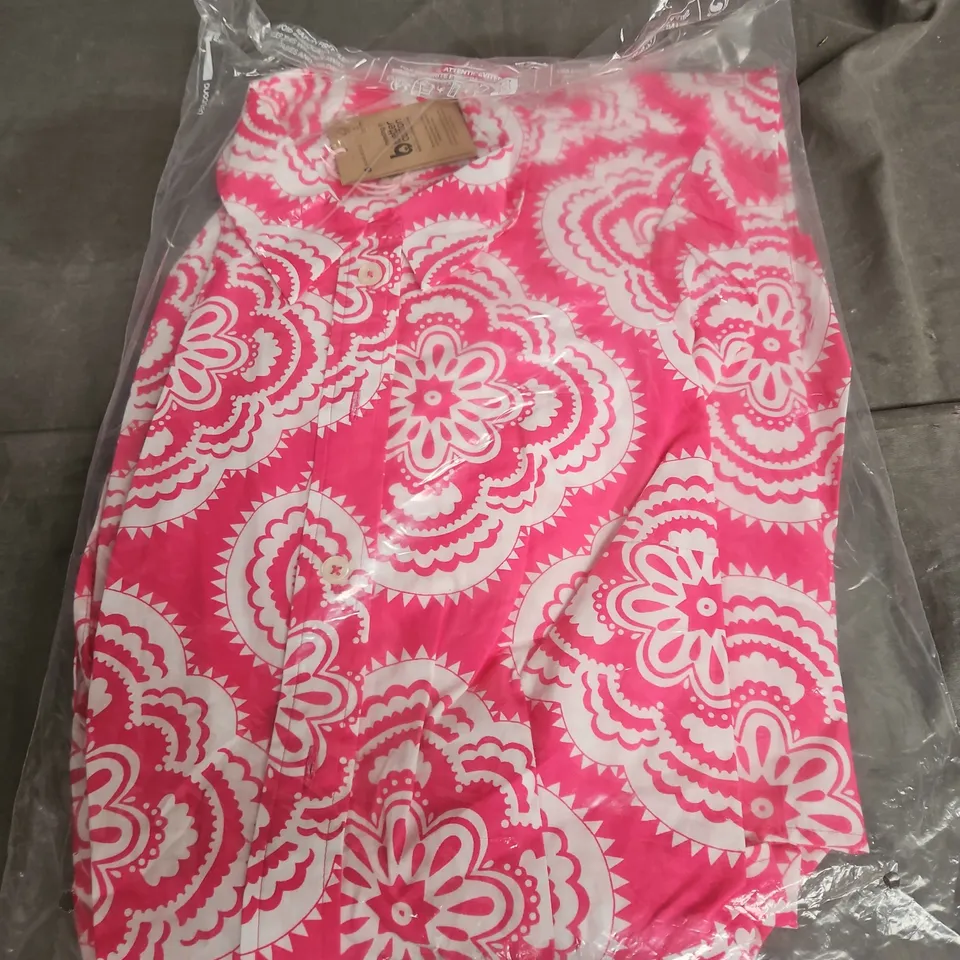 BODEN ALEXA MAXI SHIRT DRESS – PINK, 10P