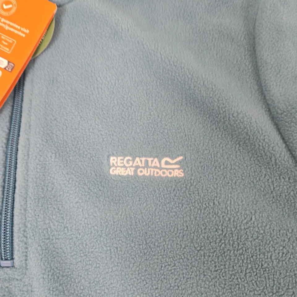 REGATTA GREAT OUTDOORS FLEECE JACKET – STORM BLUE, WOMEN'S UK 12 (EU 38)