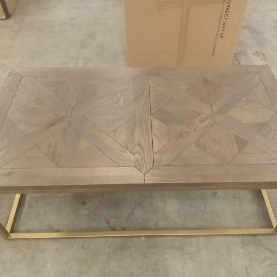 QUALITY DESIGNER INDUS RUSTIC COFFEE TABLE