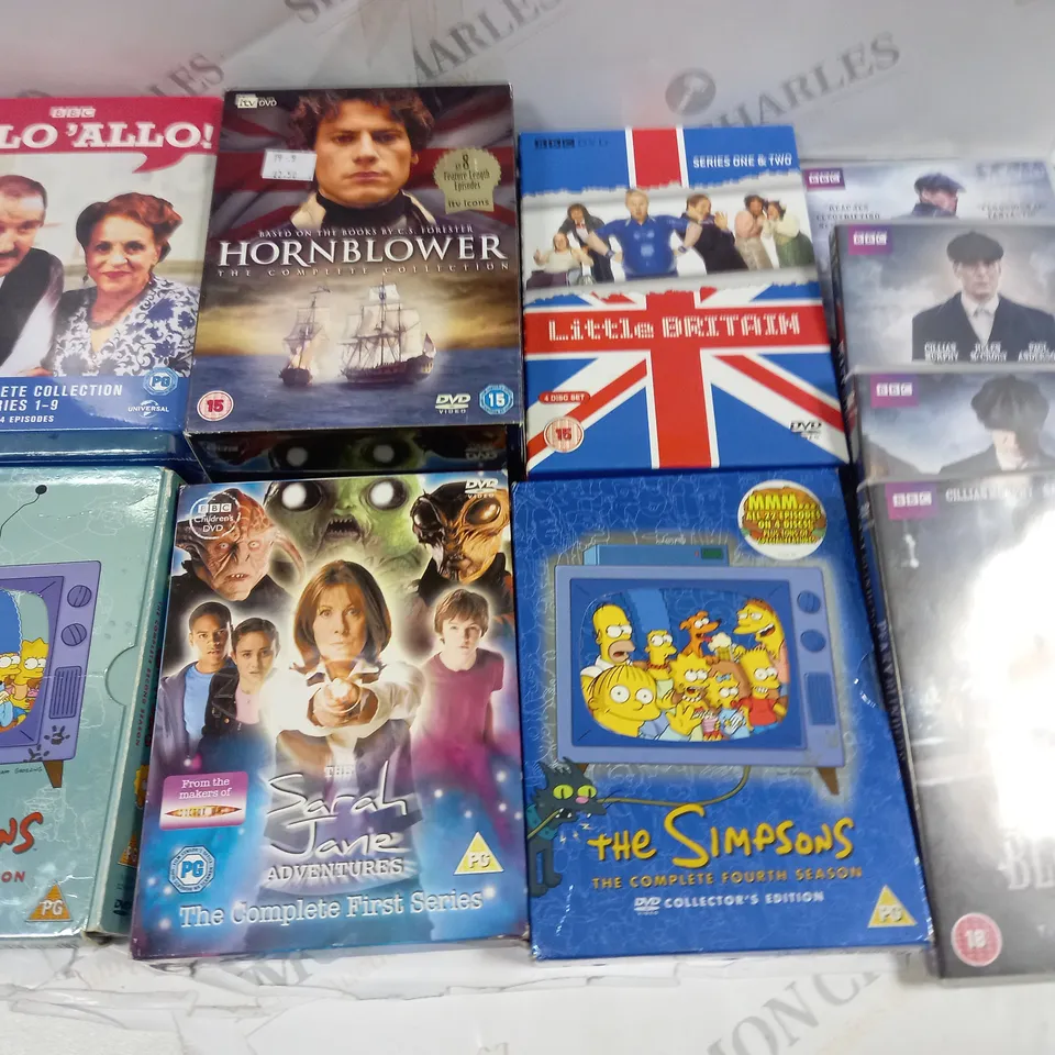 LOT OF 20 ASSORTED DVDS AND BOX SETS TO INCLUDE AVATAR WAY OF THE WATER, PEAKY BLINDERS SEASONS1-4 AND LIE TO ME