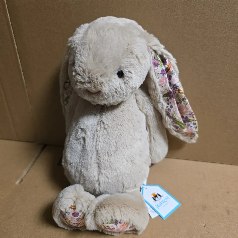 JELLYCAT MY NAME IS  BLOSSOM BEIGE BUNNY 'PETAL'