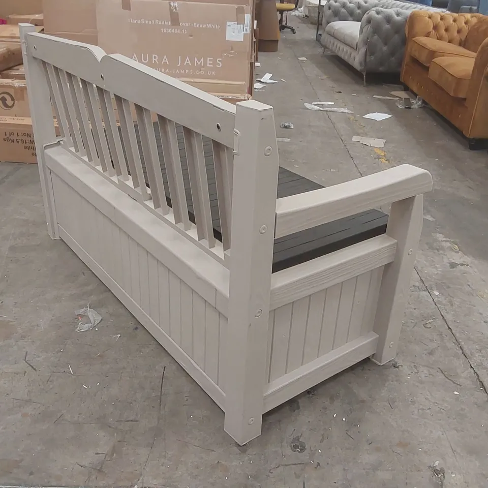 KETER GARDEN BENCH WITH STORAGE 