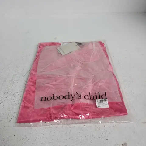 NOBODY'S CHILD ZAHARA MIDAXI DRESS – PINK, UK 12 (EU 40, US 8)