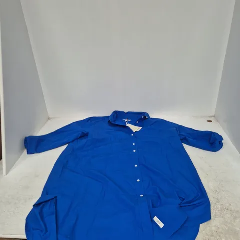 TOMMY HILFIGER WOMEN'S SHIRT – ELECTRIC BLUE, UK 10