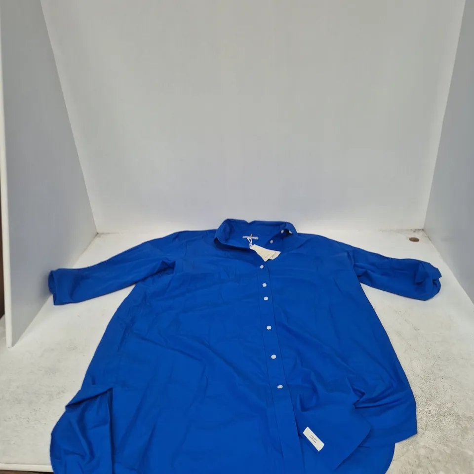 TOMMY HILFIGER WOMEN'S SHIRT – ELECTRIC BLUE, UK 10