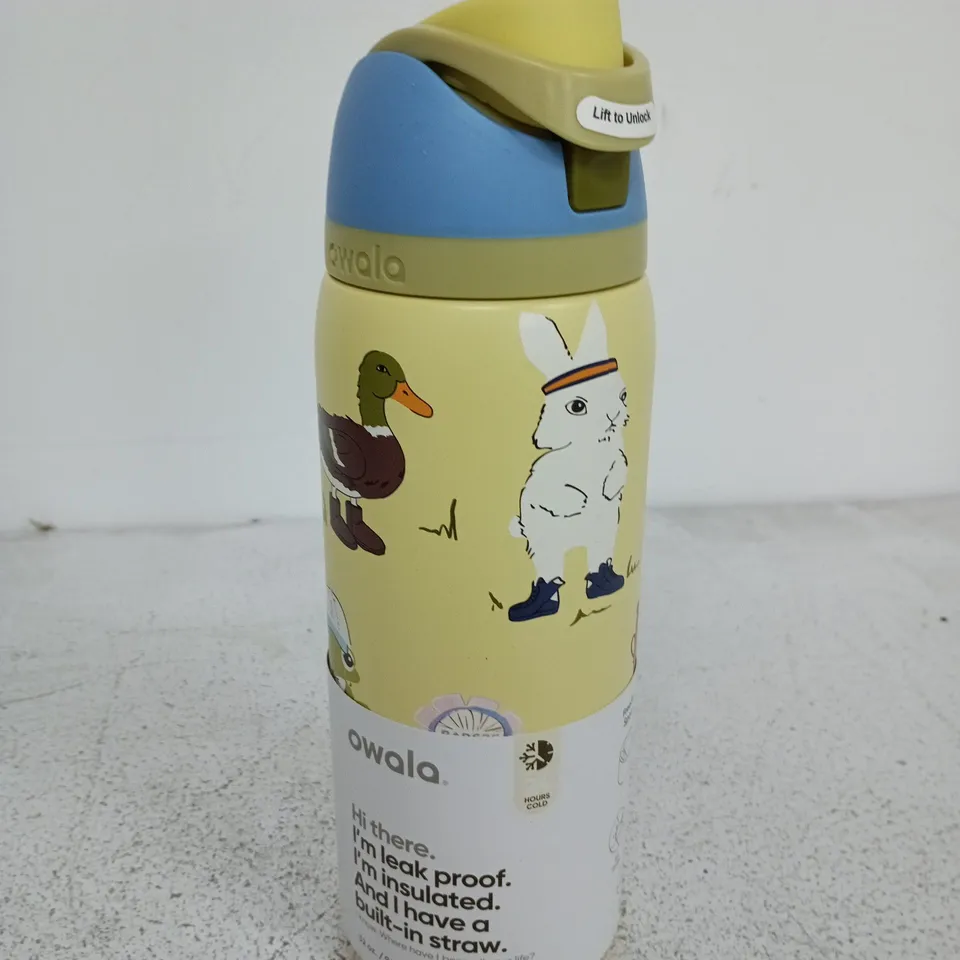 OWALA 945ML ANIMAL THEMED DRINKS CONTAINER WITH FREESIP SPOUT