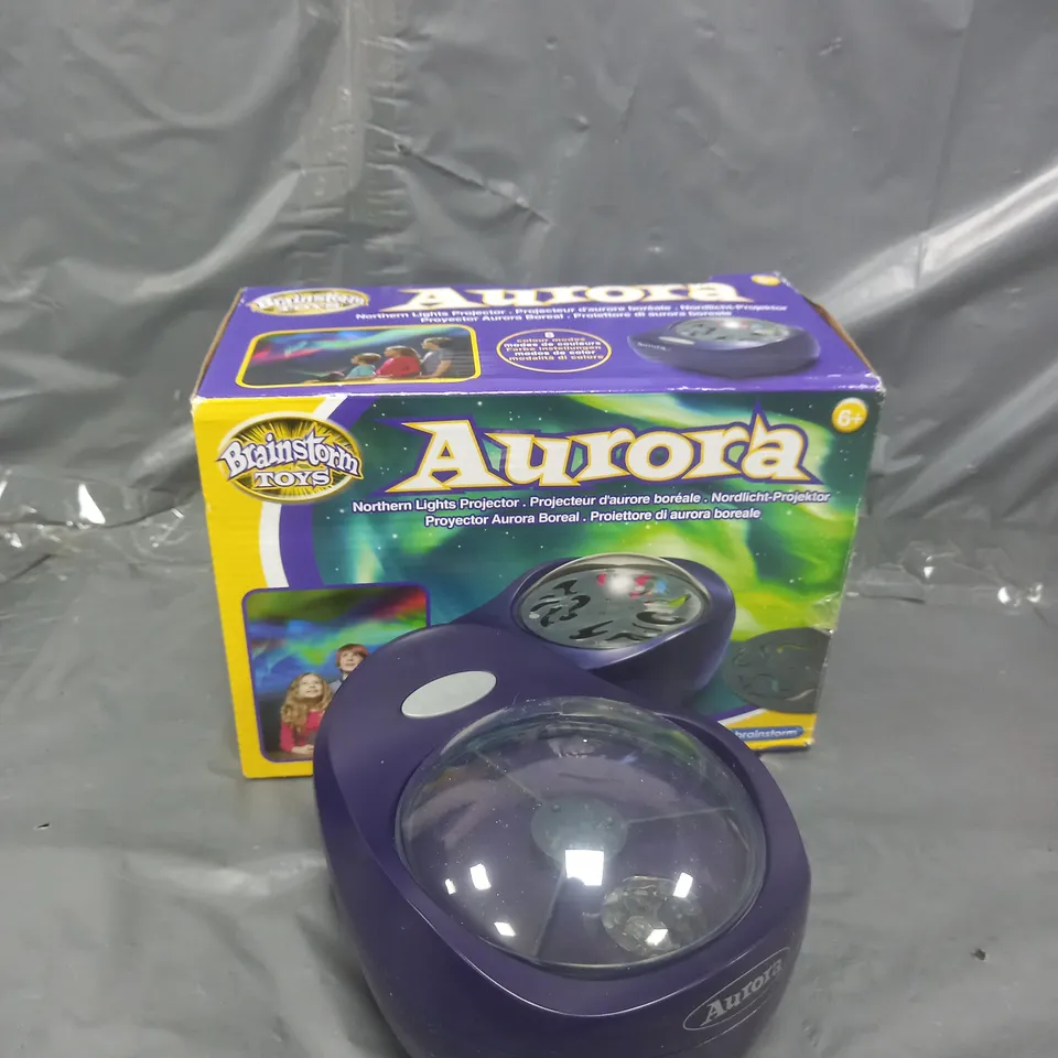 boxed BRAINSTORM TOYS AURORA NORTHERN LIGHTS PROJECTOR RRP £30