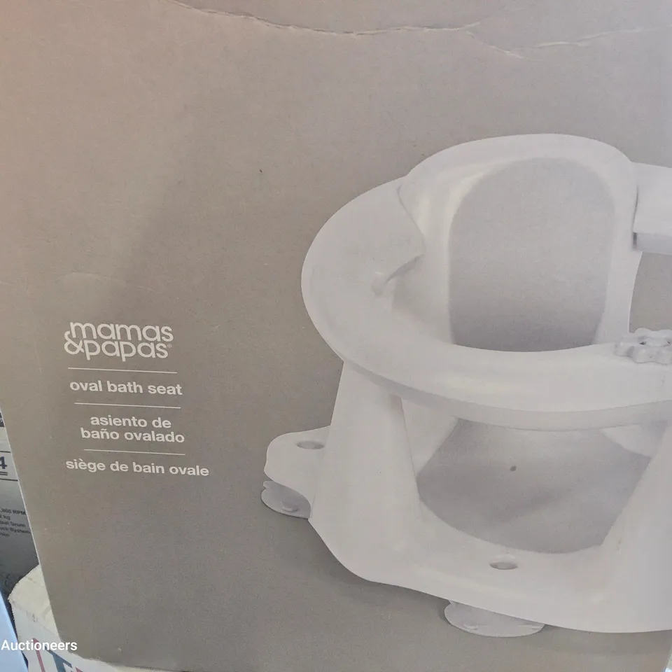 BOXED MAMAS & PAPAS OVAL BABY BATH SEAT