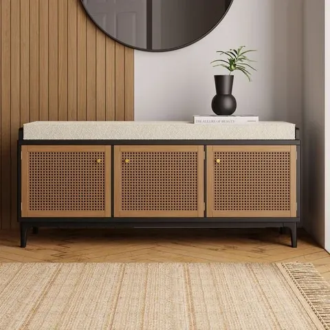 BOXED FRANCO STORAGE BENCH (1 BOX)