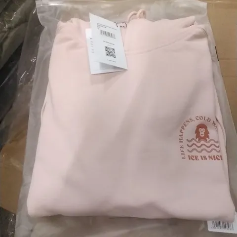BOX OF MIXED ASSORTMENT OF BRAND NEW BRASS MONKEY CLOTHING ITEMS INCLUDING - HOODIES - SIZES M - APPROXIMATELY X9 ITEMS