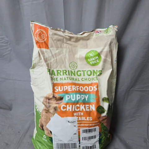 HARRINGTONS GRAIN FREE SUPERFOODS CHICKEN PUPPY 10KG - COLLECTION ONLY
