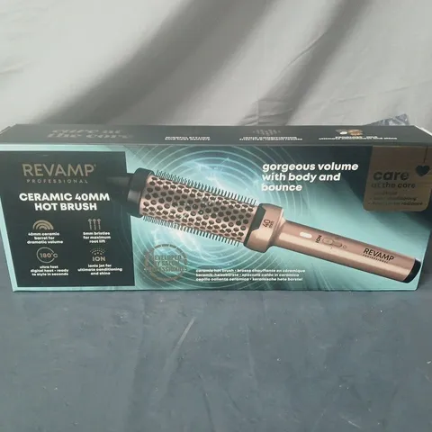 REVAMP CERAMIC 40MM HOT BRUSH BOXED