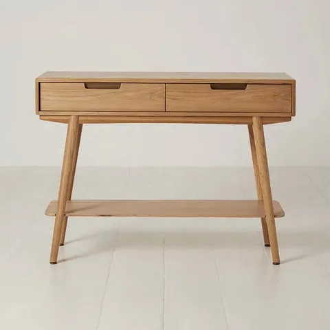 BOXED SWYFT CONSOLE TABLE 01 - OAK
