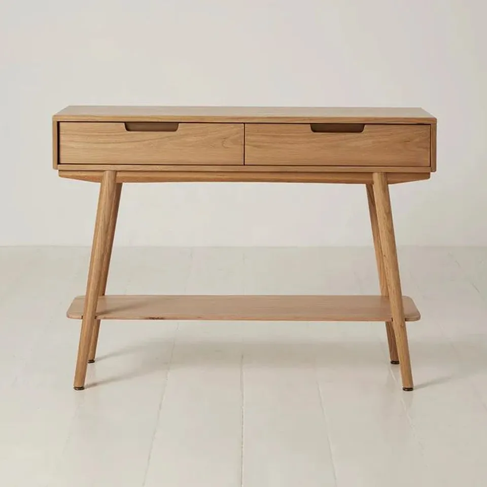 BOXED SWYFT CONSOLE TABLE 01 - OAK