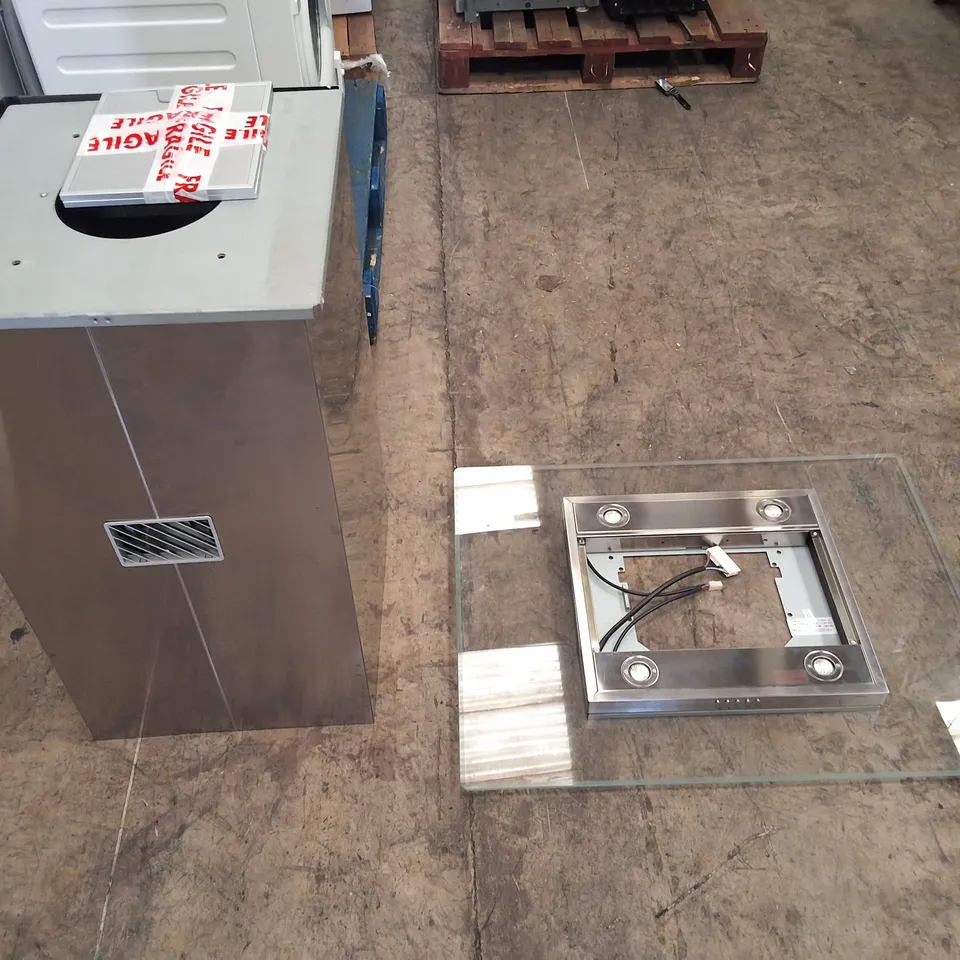 HOTPOINT HDI90X 90CM ISLAND HOOD - H67-107.5 W90 D50