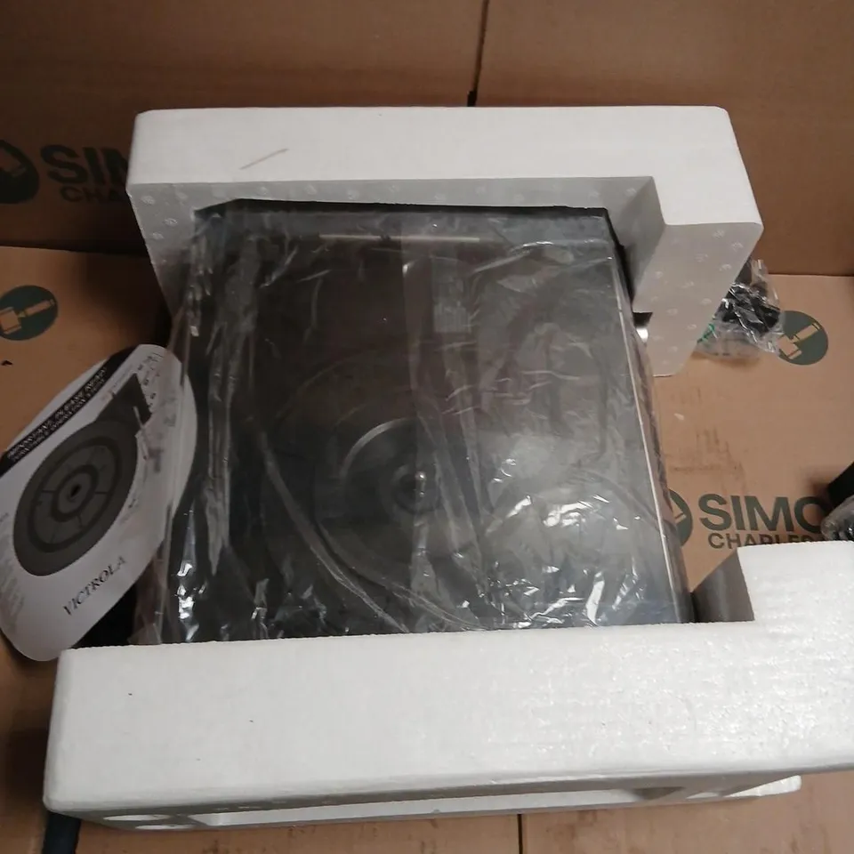 VICTROLA 3-IN-1 TURNTABLE – BOXED WITH PROTECTIVE PACKAGING