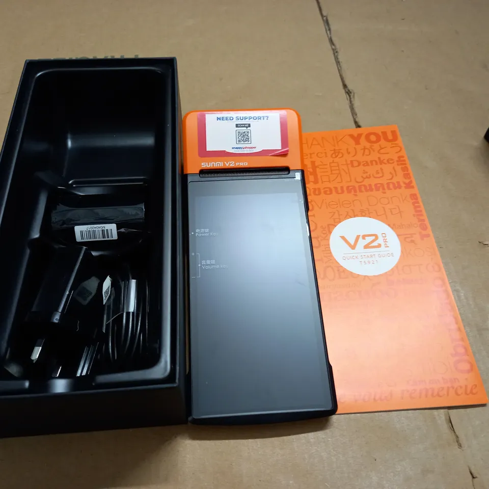 SUNMI V2 HANDHELD POS TERMINAL WITH BUILT-IN PRINTER