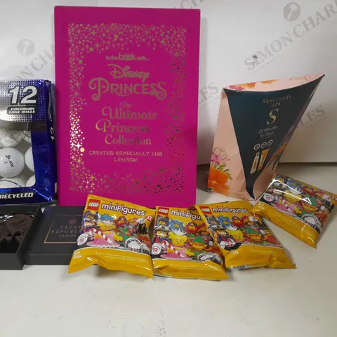 APPROXIMATELY 20 ASSORTED PRODUCTS TO INCLUDE; PAWPRINT GLASS BAUBLE, L'O'REAL PARIS FOUNDATION TRUE MATCH, MAKE YOUR OWN SNOWMAN, RAVENSBURGER DISNEY CHRISTMAS SNOWGLOBE JIGSAW, SERIES 23 6 PACK AND